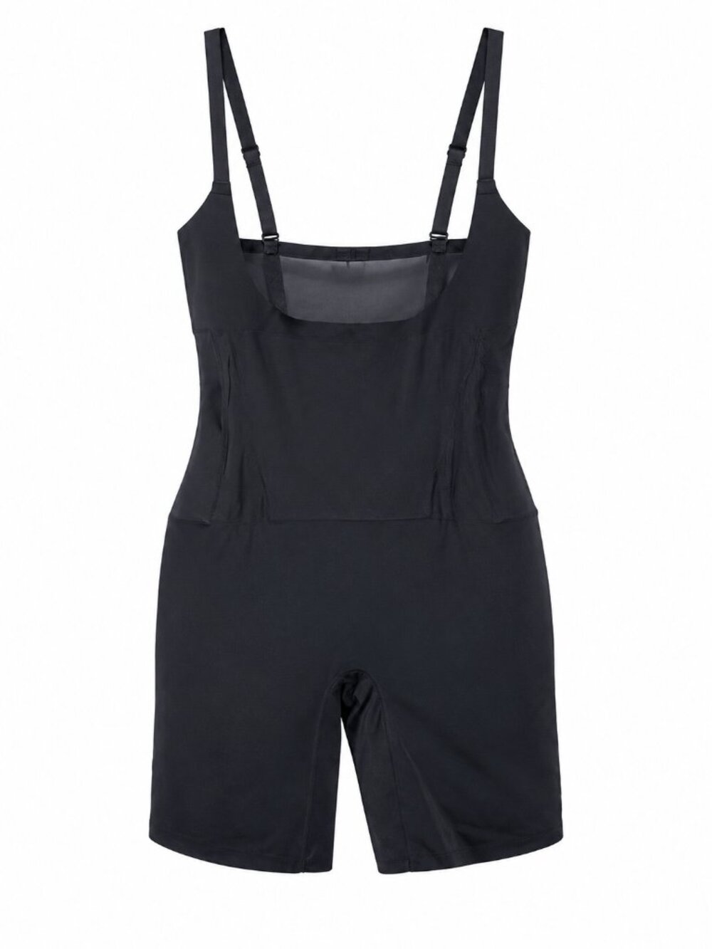 COMMANDO Lux Control High Waist Open Bust Bodysuit Shapewear Black Womens Medium